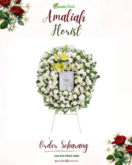 Krans Bunga Duka Menara Mandiri