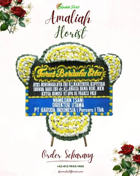 Papan Bunga Duka Menara Mandiri